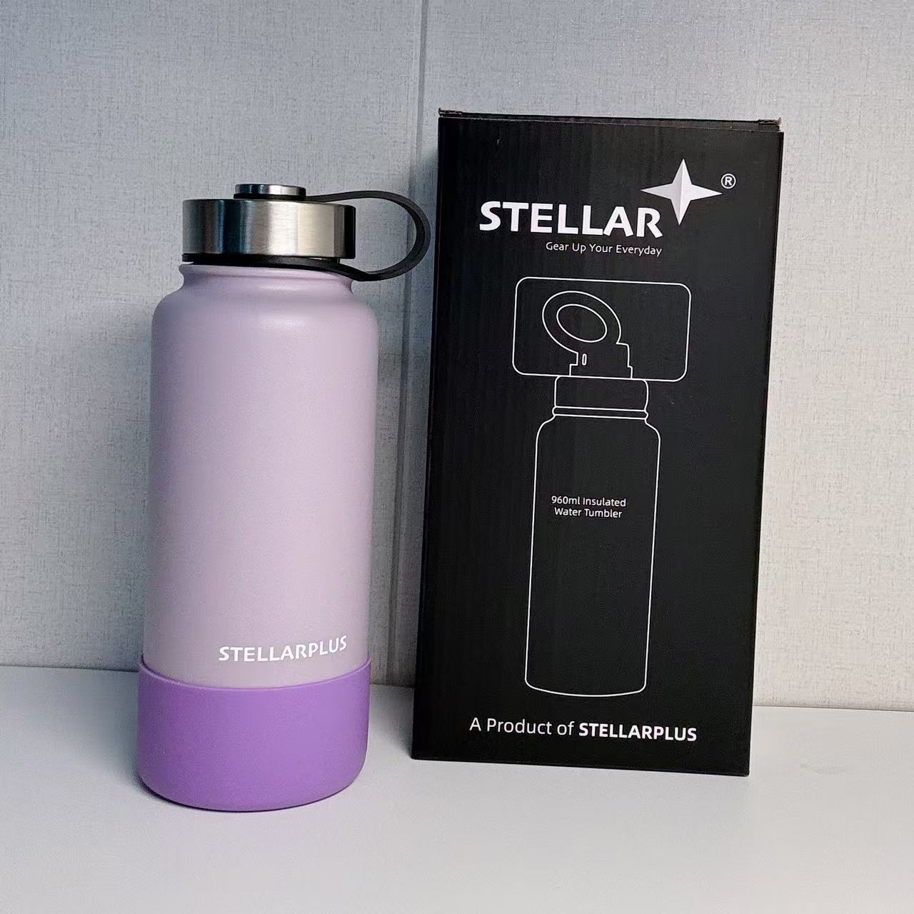 950ml Insulated Water Bottle, Stainless Steel with Magnetic Phone Mount - Image 17